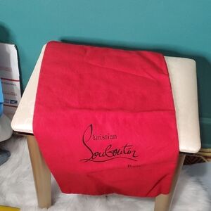 Christian Louboutin Vibrant Red Dust Bag